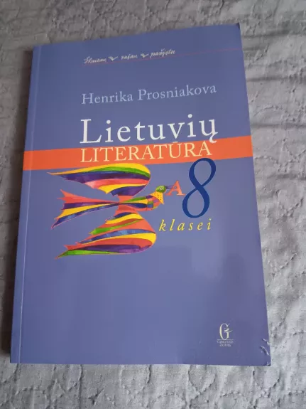 Lietuvių literatūra VIII kl. vadovėlis