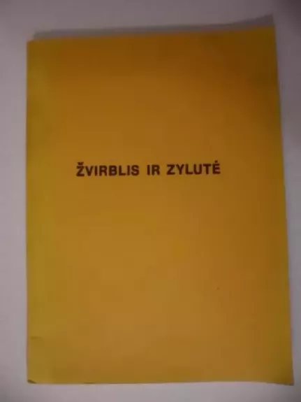 Žvirblis ir zylutė