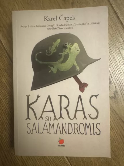 Karas su salamandromis