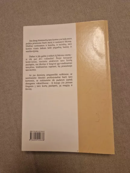 Išmok burti taro kortomis