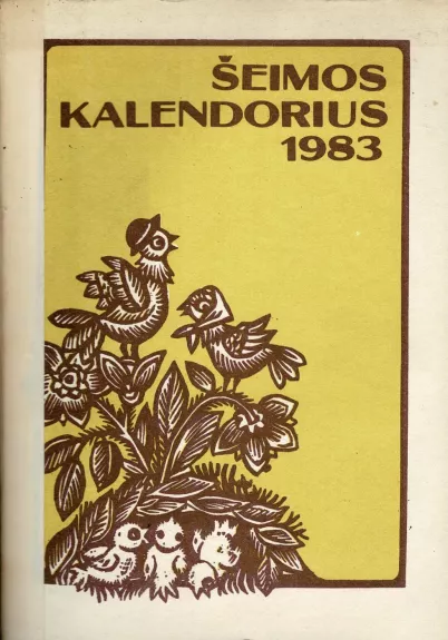 Šeimos kalendorius 1983