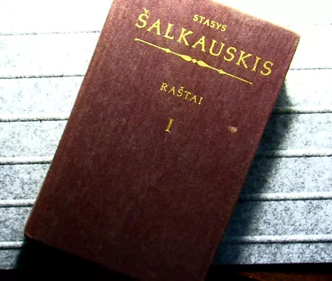 Šalkauskis Stasys Raštai (I tomas)