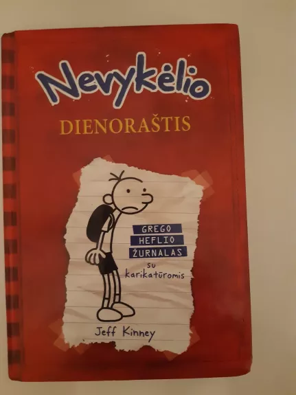 Nevykėlio dienoraštis: Grego Heflio žunalas su karikatūromis