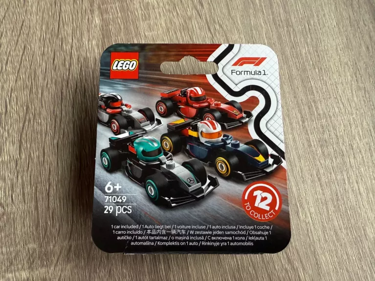 Lego Minifigures F1 Collectible Race Cars McLaren 71049