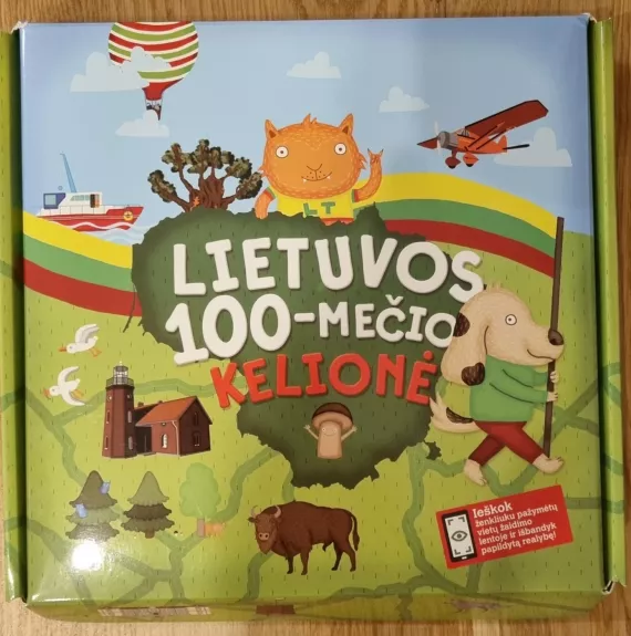 Lietuvos šimtmečio kelionė stalo žaidimas