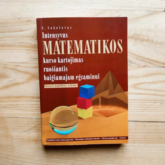 Intensyvus matematikos kurso kartojimas ruošiantis baigiamajam egzaminui