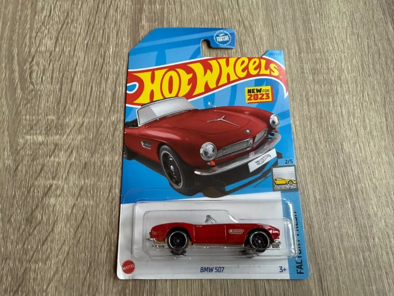BMW 507 Hot Wheels Long Card