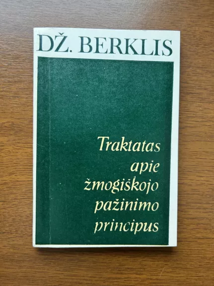 Traktatas apie žmogiškojo pažinimo principus