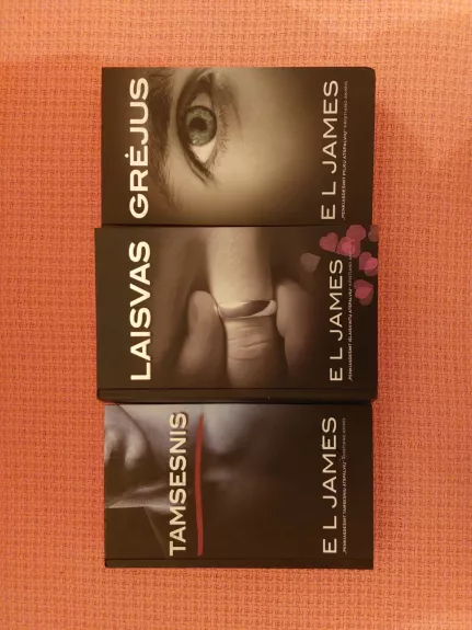 E L James knygų rinkinys: Tamsesnis, Laisvas, Grėjus