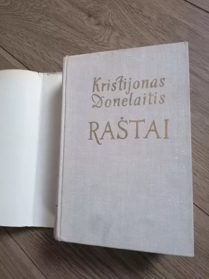 Kristijonas Donelaitis Raštai ir kt,knygos