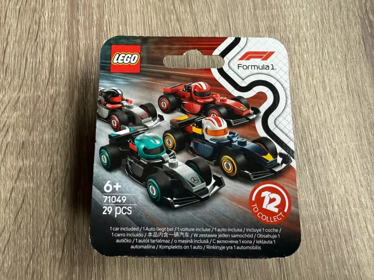 Lego Minifigures F1 Collectible Race Cars Williams 71049