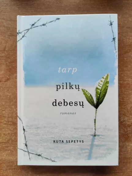 tarp pilkų debesų