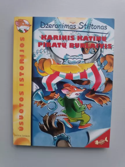Džeronimas Stiltonas: Karinis katinų piratų burlaivis