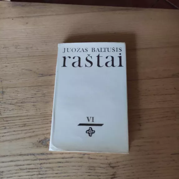 Raštai VI tomas (Sakmė apie Juzą)