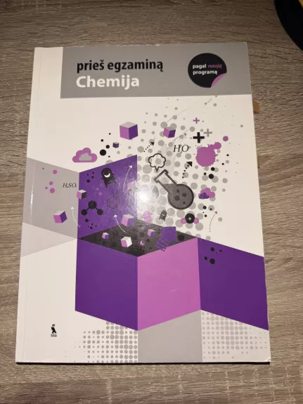Chemija prieš egzaminą