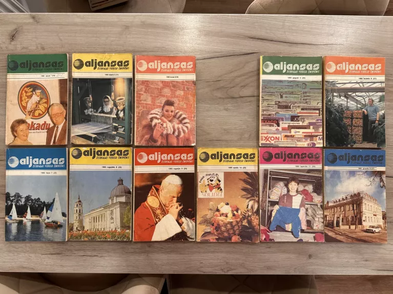 Aljansas: Žurnalas verslo žmonėms. 1993 m.