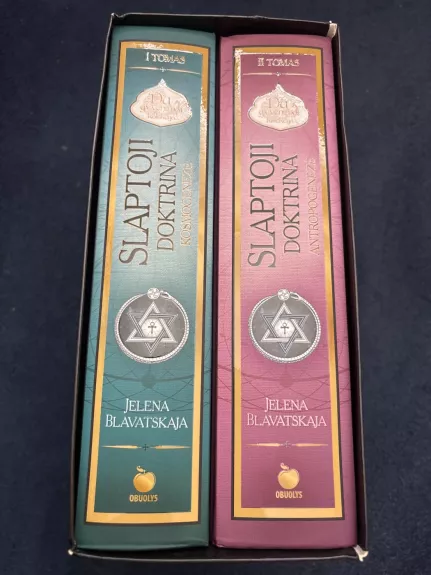 Slaptoji Doktrina. 1 ir 2 tomai (Kosmogenezė ir Antropogenezė)