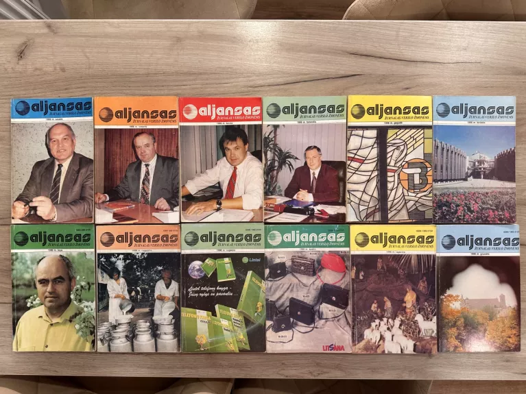 Aljansas: Žurnalas verslo žmonėms. 1996 m. sausis-gruodis