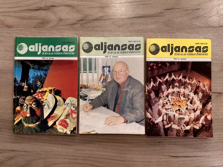 Aljansas: Žurnalas verslo žmonėms. 1997 m. sausis-kovas