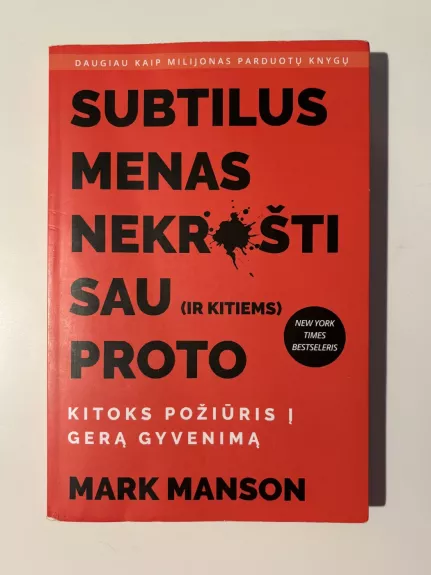 Subtilus menas nekrušti sau proto