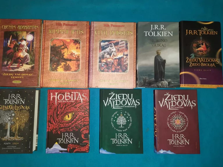 Žiedų valdovas /visos 9 dalys /