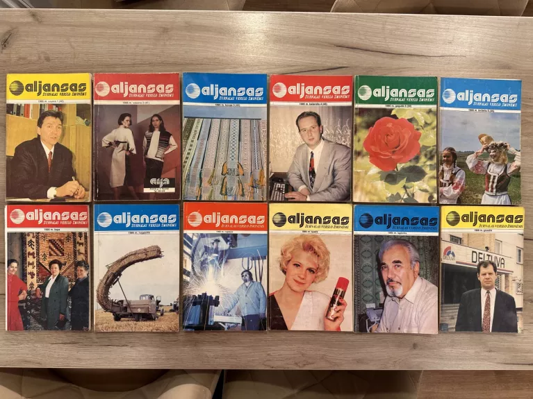 Aljansas: Žurnalas verslo žmonėms. 1995 m. sausis-gruodis.