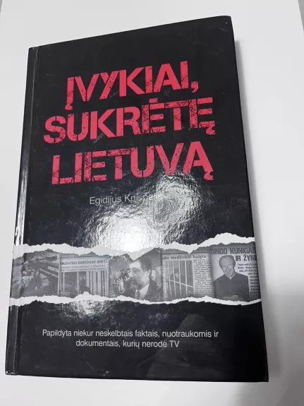 Įvykiai, sukrėtę Lietuvą