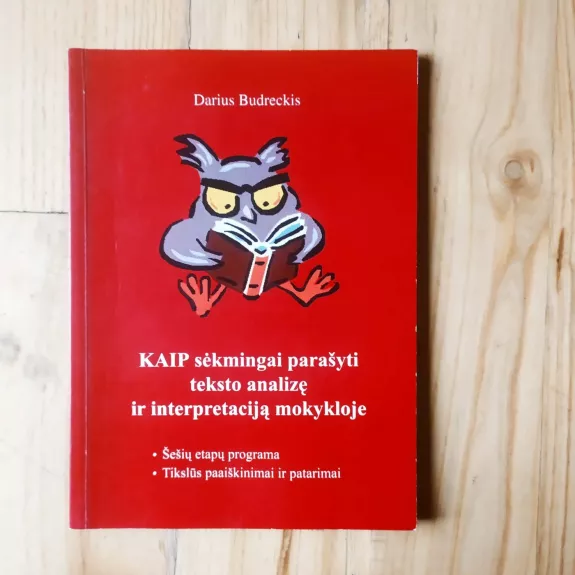 Kaip sėkmingai parašyti teksto analizę ir interpretaciją mokykloje