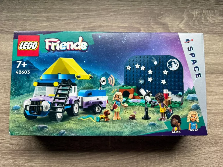 LEGO Friends Žvaigždžių stebėjimo stovyklavietės automobilis 42603