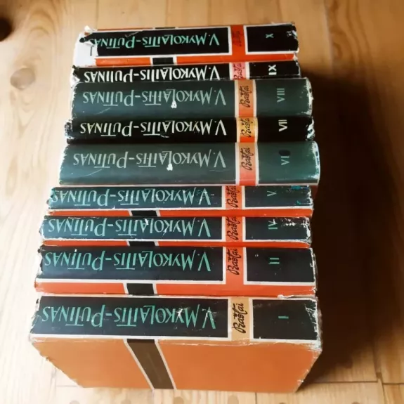 V. Mykolaitis-Putinas Raštai I-X t.