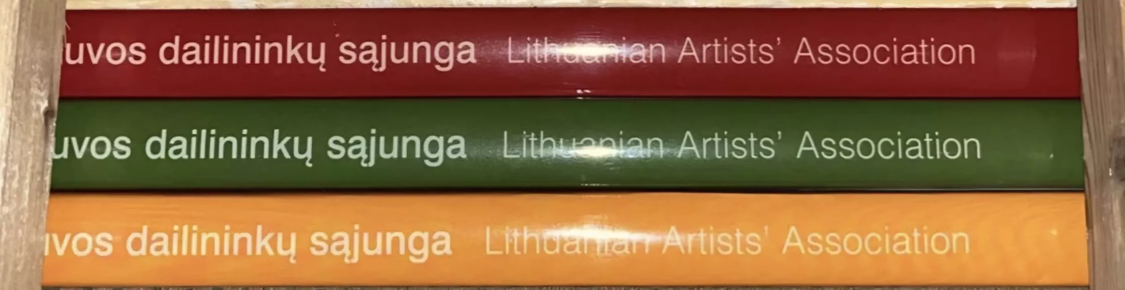 Lietuvos dailininkų sąjunga (3 knygos) - Lithuanian artist's association (3 volumes)