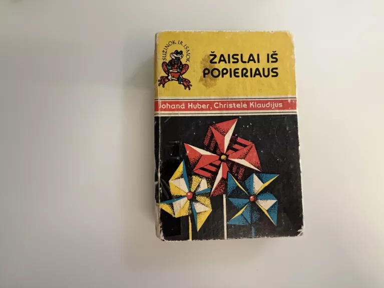 Žaislai iš popieriaus