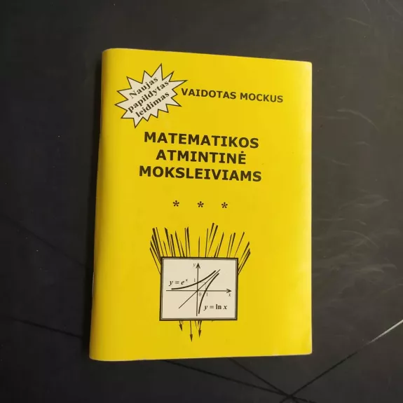 Matematikos atmintinė moksleiviams