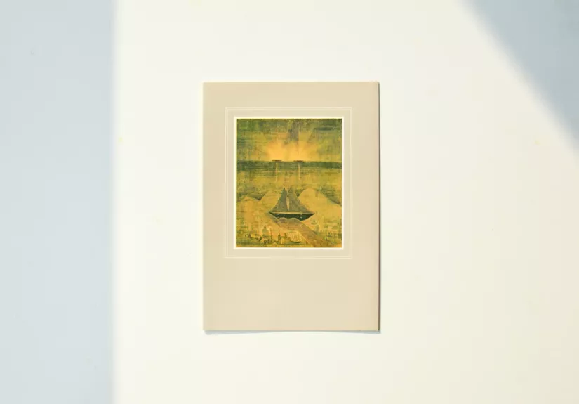 M. K. Čiurlionio tapybos atvirukas