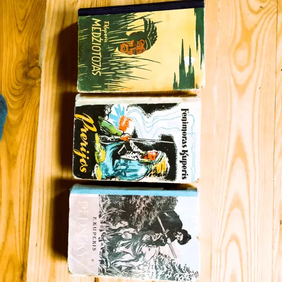 Pėdsekys. Prerijos. Medžiotojas