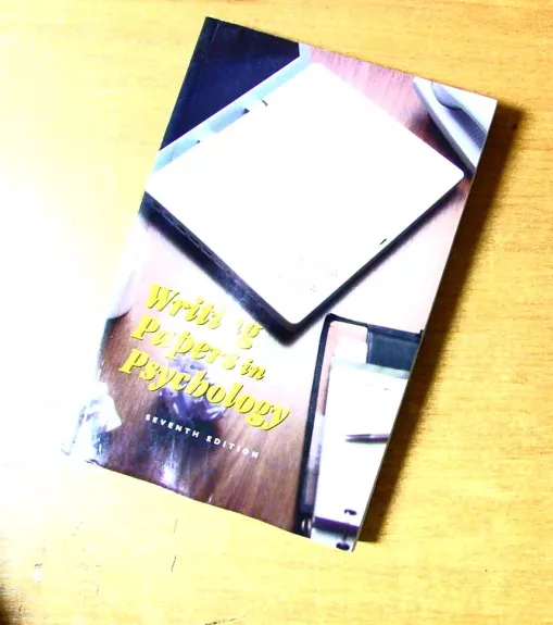 Writing Papers in Psychology