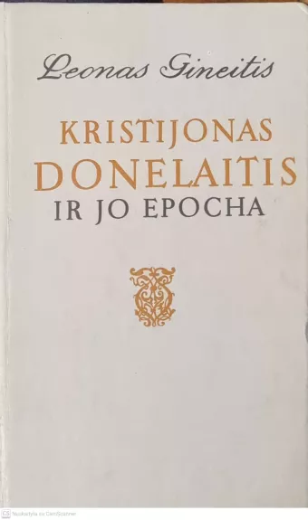 Kristijonas Donelaitis ir jo epocha