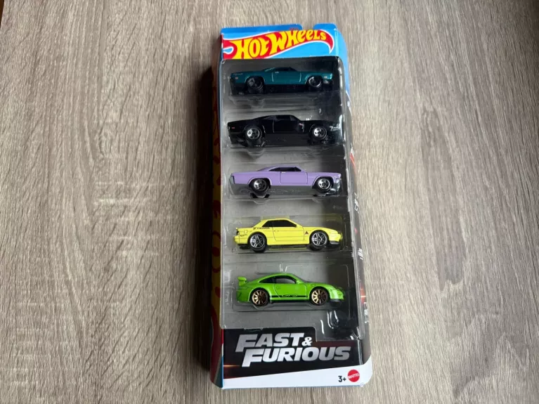 Hot Wheels Fast & Furious 5-Pack