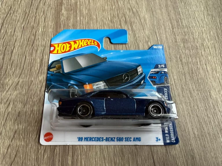 89 Mercedes - Benz 560 Sec AMG Hot Wheels