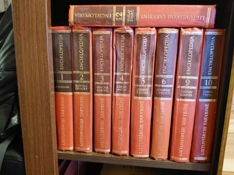 Lietuviškoji tarybinė enciklopedija, 12 tomų + papildymas