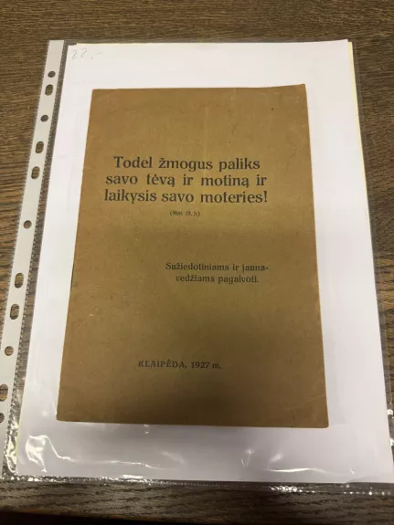 Sužieduotiniams ir jaunavedžiams pagalvoti