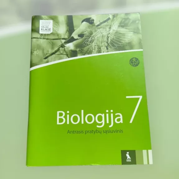 Biologija. 7 klasei, Antrasis pratybų sąsiuvinis (serija „Šok“)