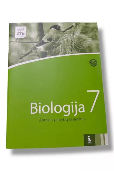 Biologija. 7 klasei, Antrasis pratybų sąsiuvinis (serija „Šok“)