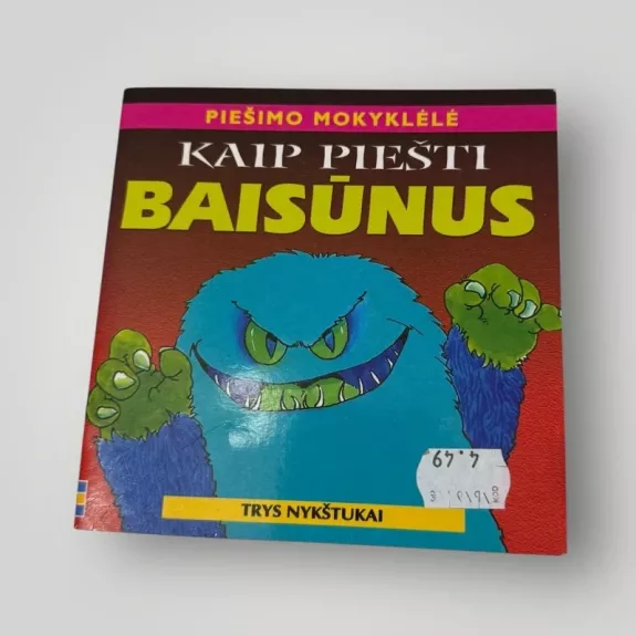 Kaip piešti baisūnus