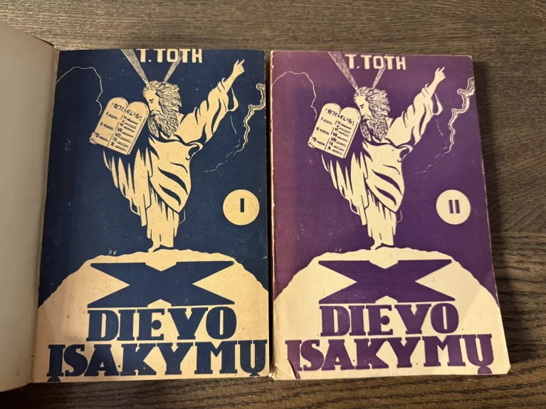 Dešimt Dievo įsakymų: pamokslai (2 dalys)