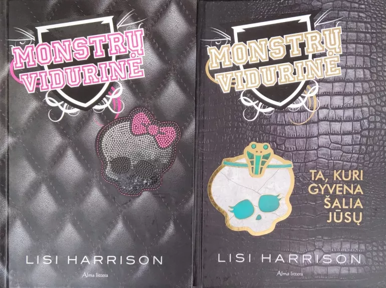 Monstrų vidurinė (2 knygos)