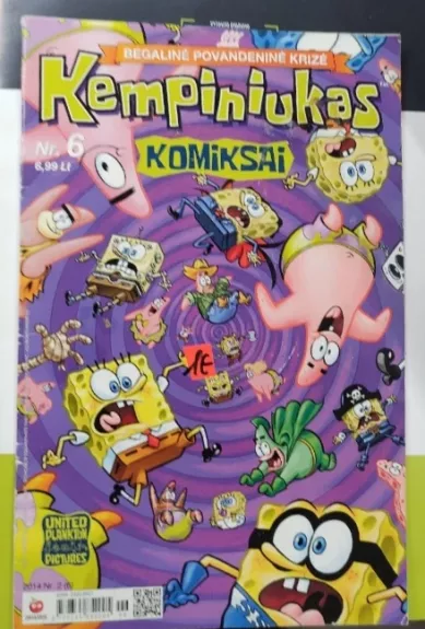 Kempiniukas. Komiksai (2014 m. Nr. 6) (Begalinė povandeninė krizė)