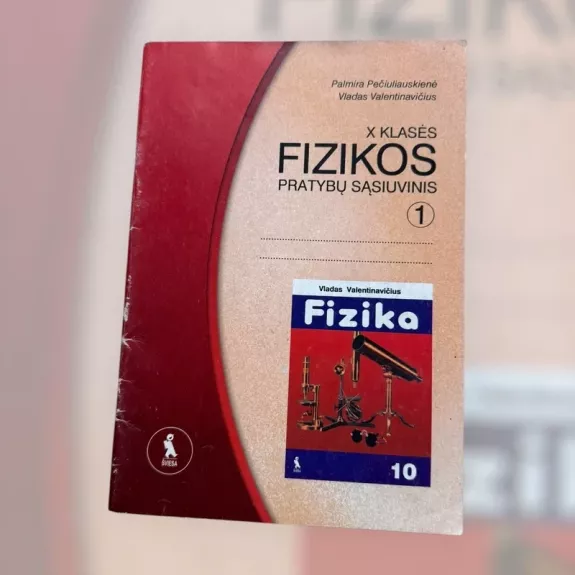 X klasės fizikos pratybų sąsiuvinis 1