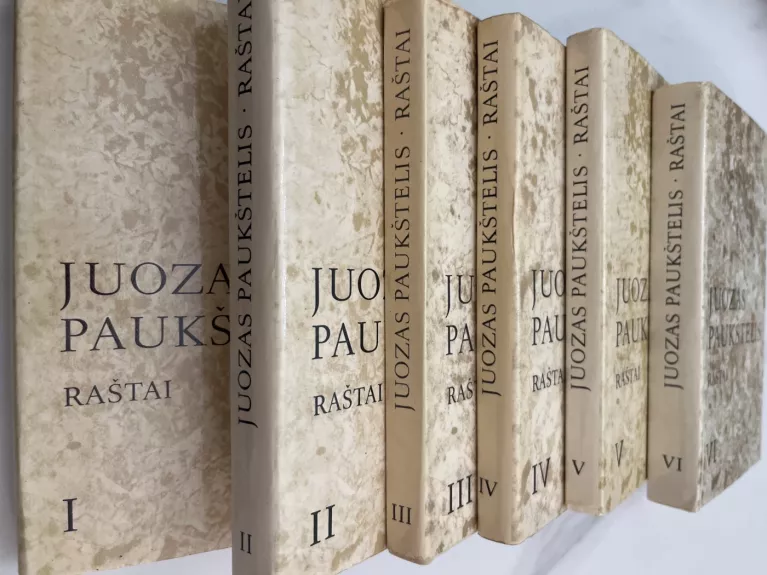 Juozas Paukštelis RAŠTAI. 1-6 tomai