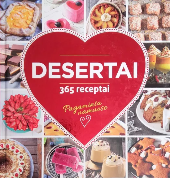 DESERTAI: 365 receptai